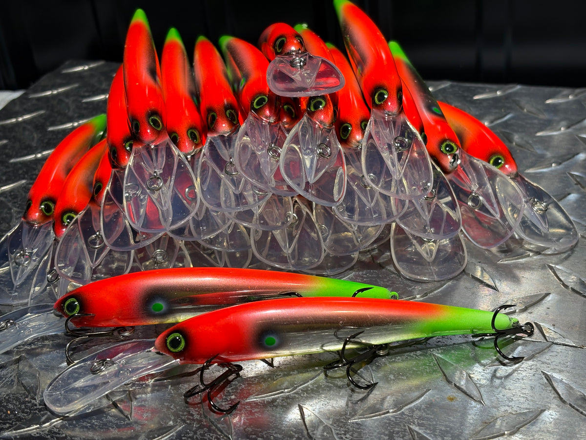 The Rooster- Custom Painted Deep Diving Bandit