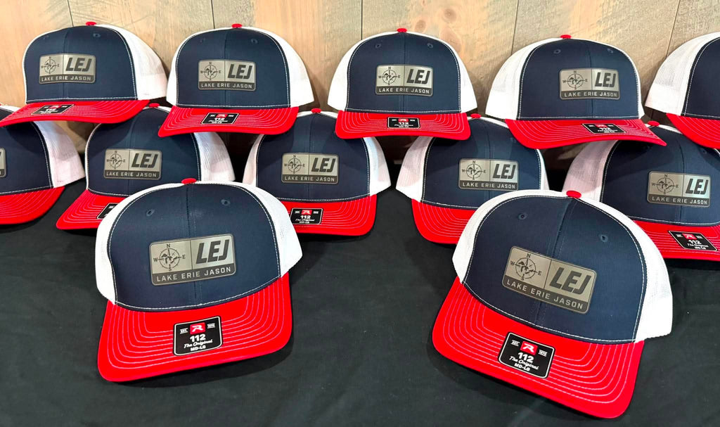 Lake Erie Jason Richardson 112 Leather Patch Hat