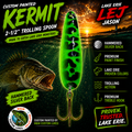 Kermit 2-1/2” Custom Painted Trolling Spoon