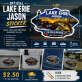 Official Lake Erie Jason Sticker