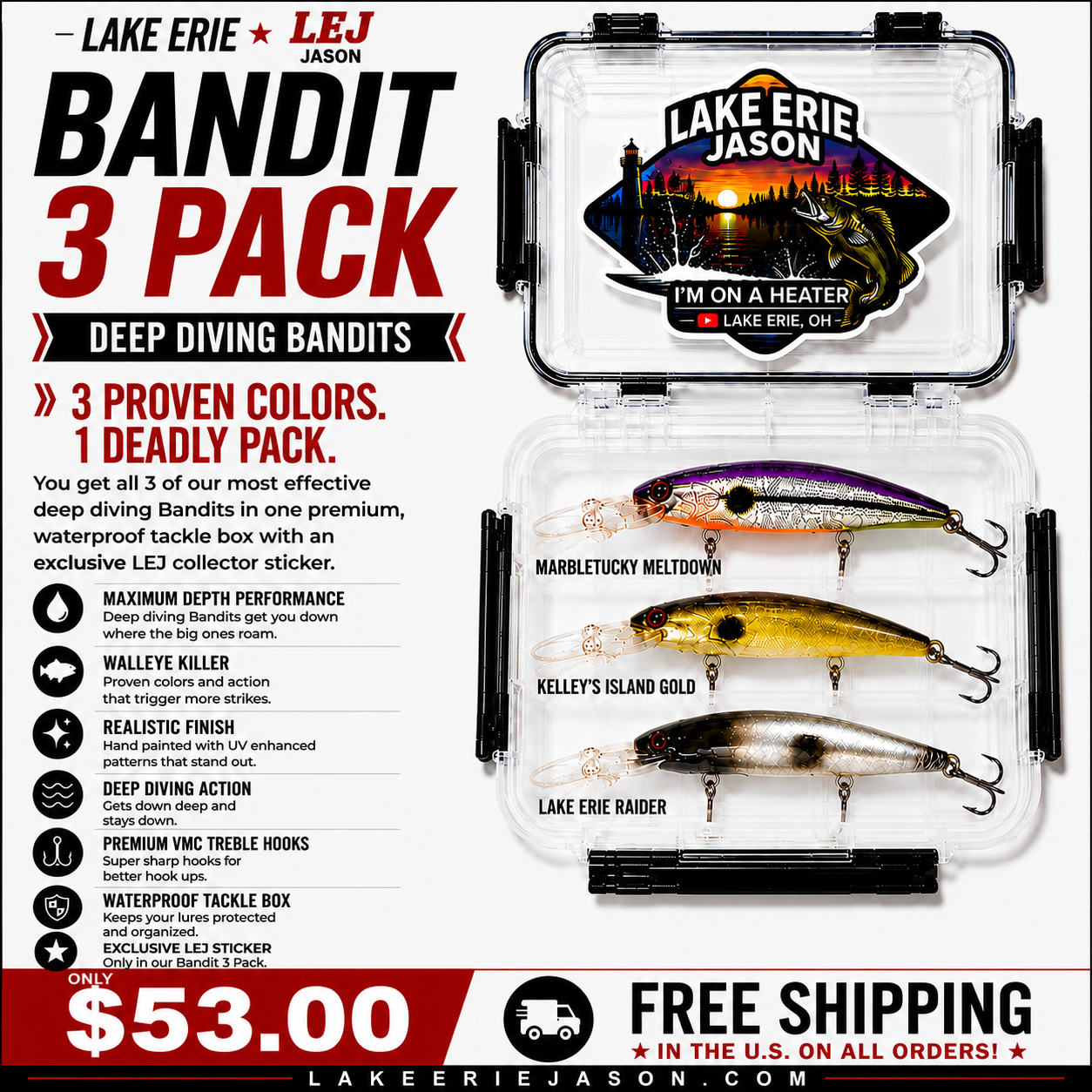 3 Bandit Tackle Pack