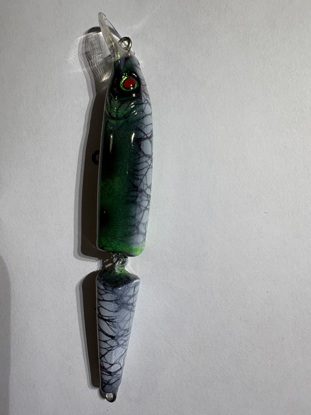 Zombie -LEJ 4.5 Jointed Shallow Diver – Hand Painted Lake Erie Walleye Crankbait
