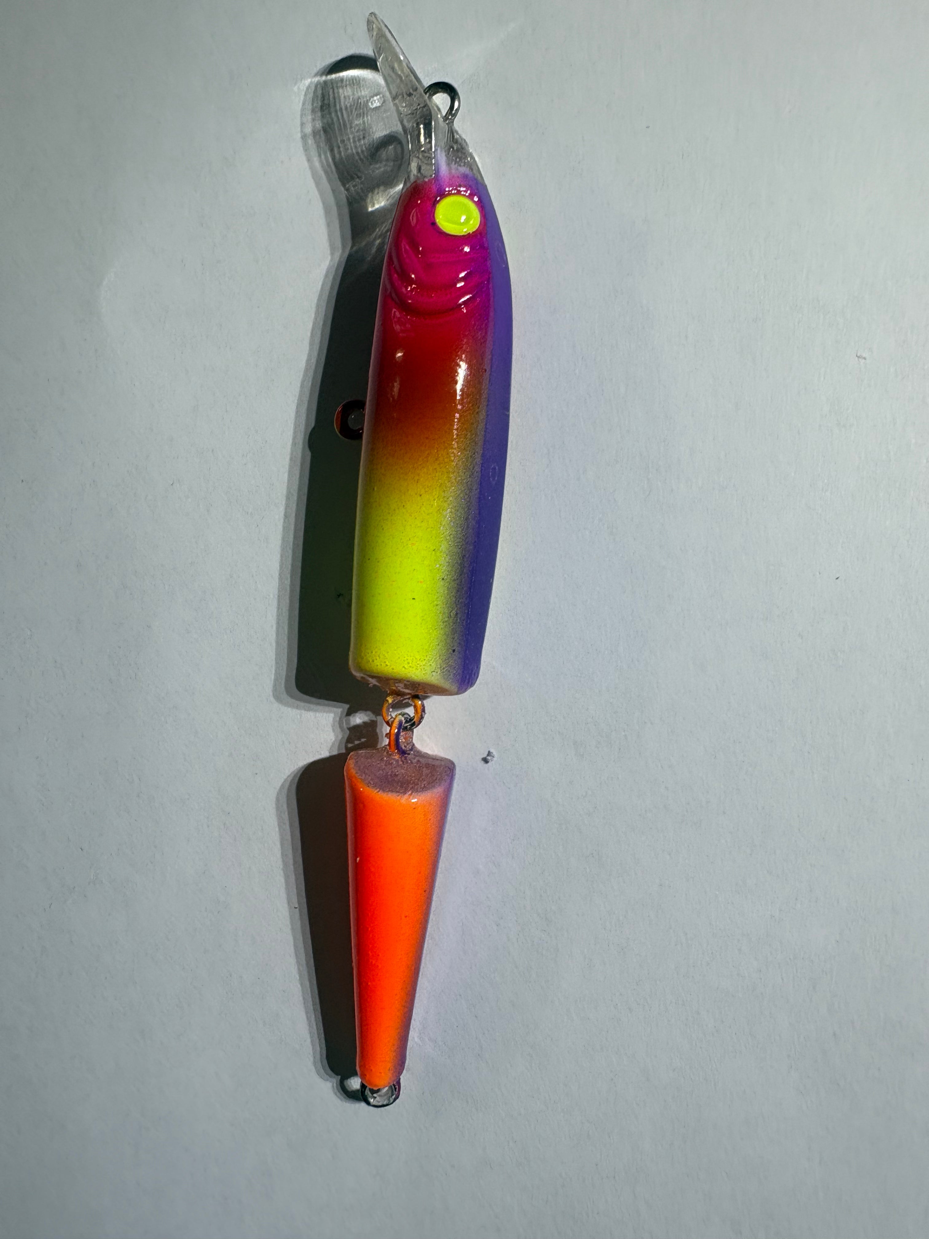 Dirty Panties - LEJ 4.5 Jointed Shallow Diver – Hand Painted Lake Erie Walleye Crankbait