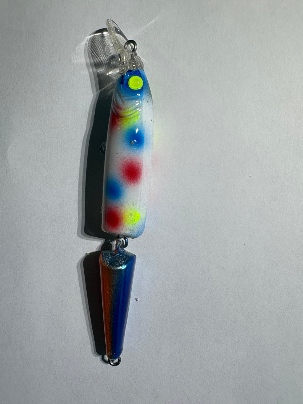 6-7 LEJ 4.5 Jointed Shallow Diver – Hand Painted Lake Erie Walleye Crankbait