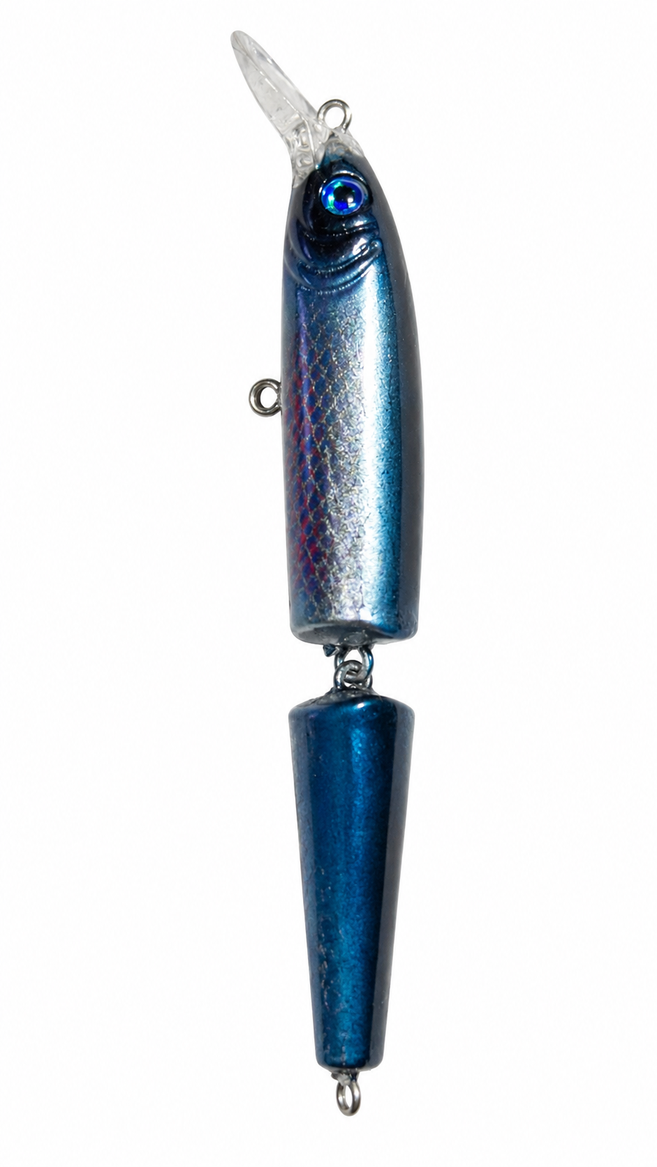 Beanster - LEJ 4.5 Jointed Shallow Diver – Hand Painted Lake Erie Walleye Crankbait