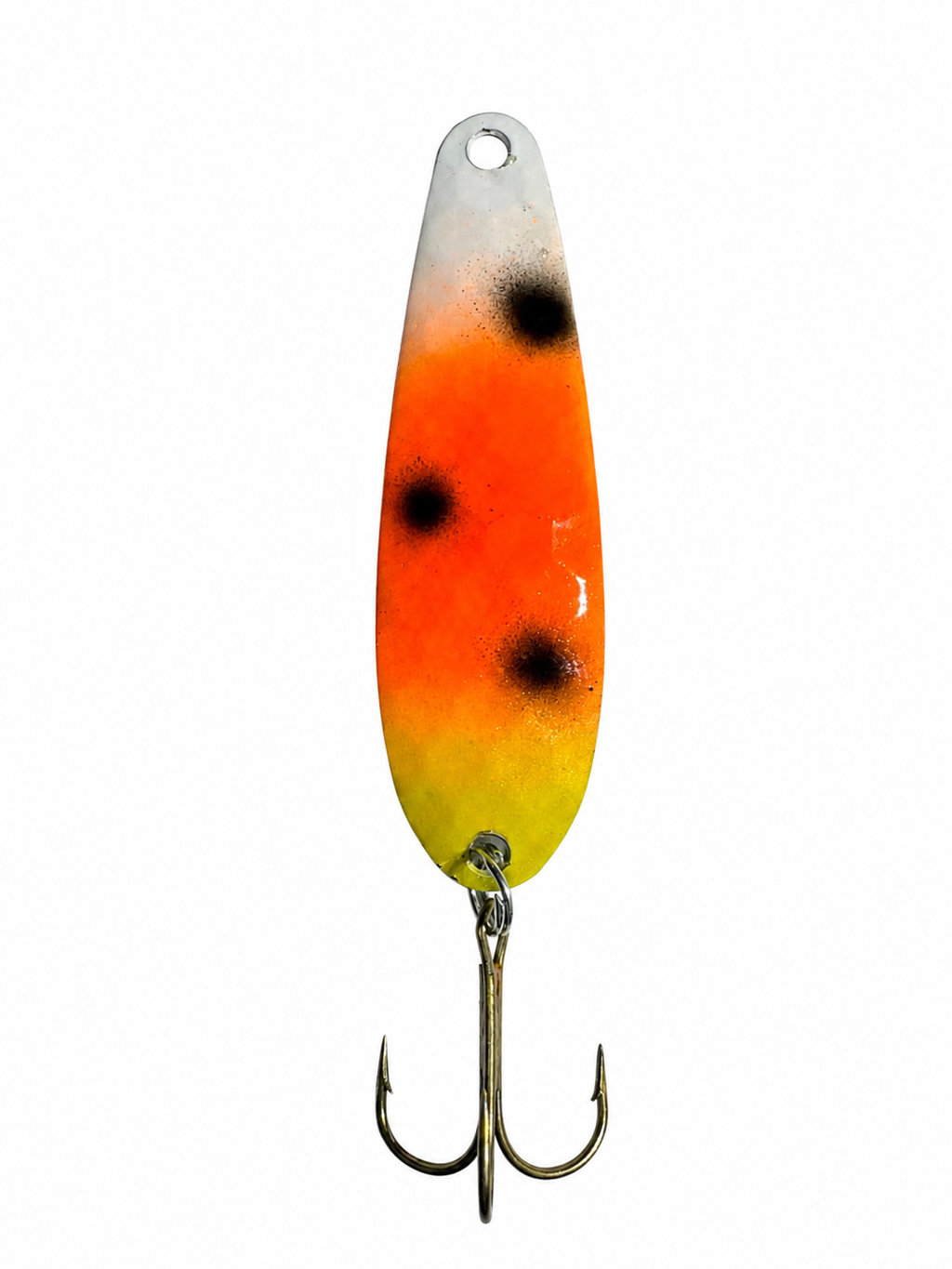 Candy Corn 2-1/2” Custom Painted Trolling Spoon