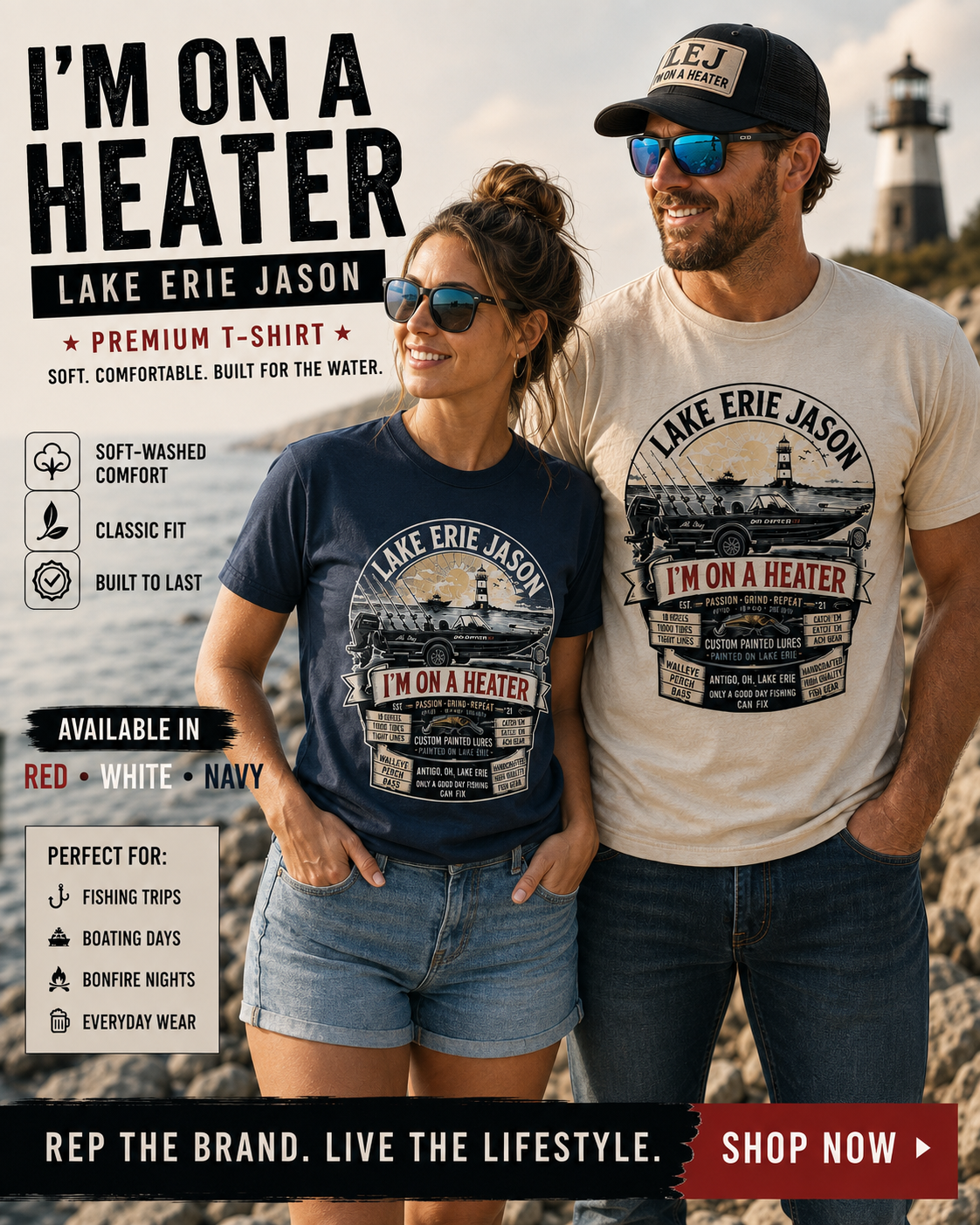 I’m On A Heater™ Premium T-Shirt