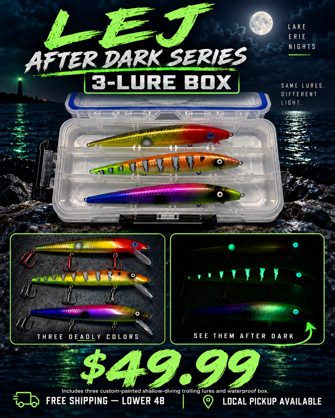 LEJ After Dark Series-3 Lure Box