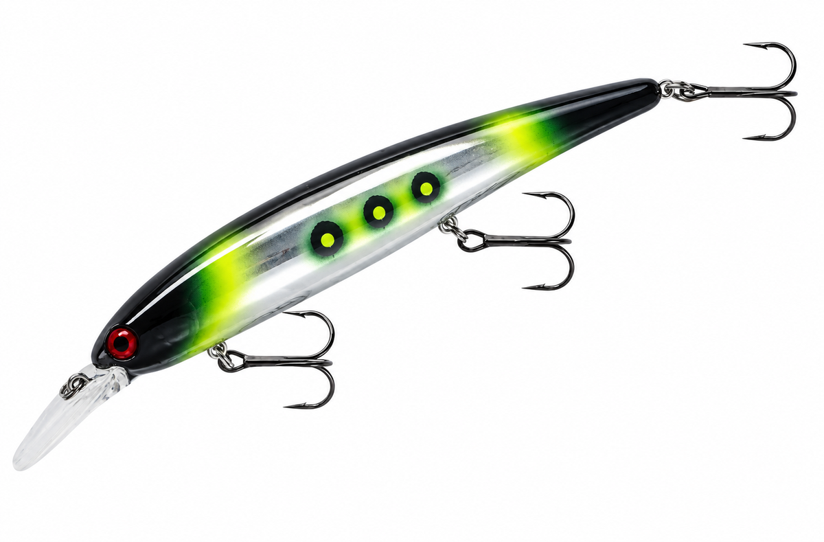Chrome Seasick Frog Custom Painted SHALLOW Diving Bandit