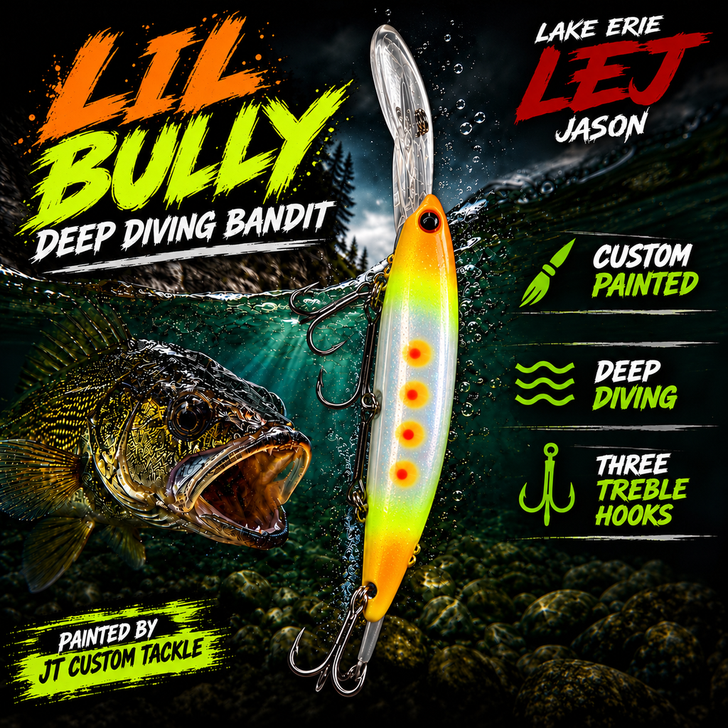 Lil’ Bully Custom Painted Deep Diving Bandit