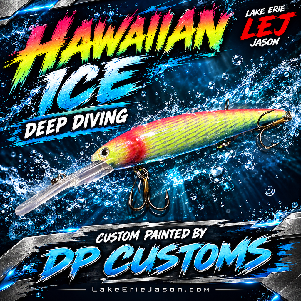 Hawaiian Ice Custom Painted Deep Diver