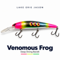Venomous Frog Custom Painted Deep Diving Bandit