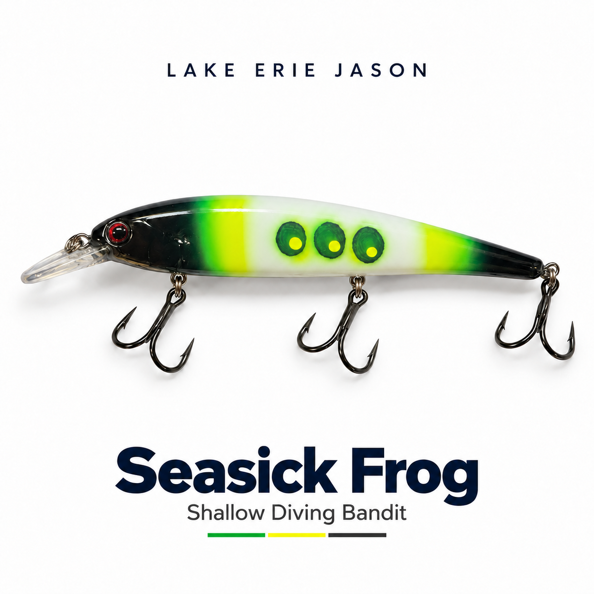 Seasick Frog Custom Painted SHALLOW Diving Bandit