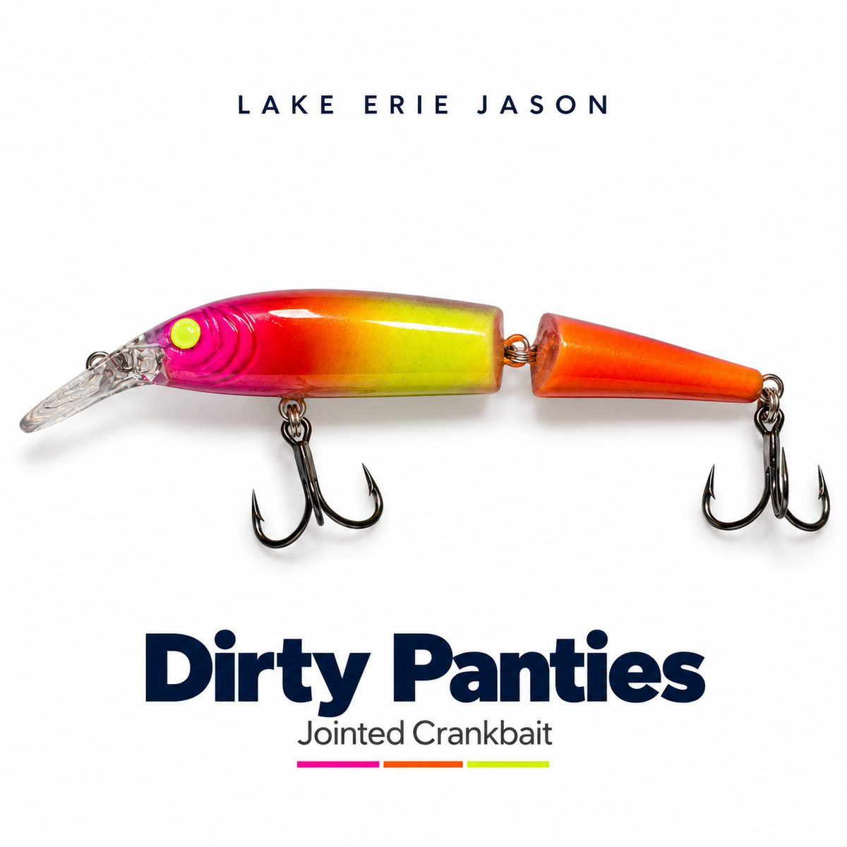 Dirty Panties - LEJ 4.5 Jointed Walleye Lure