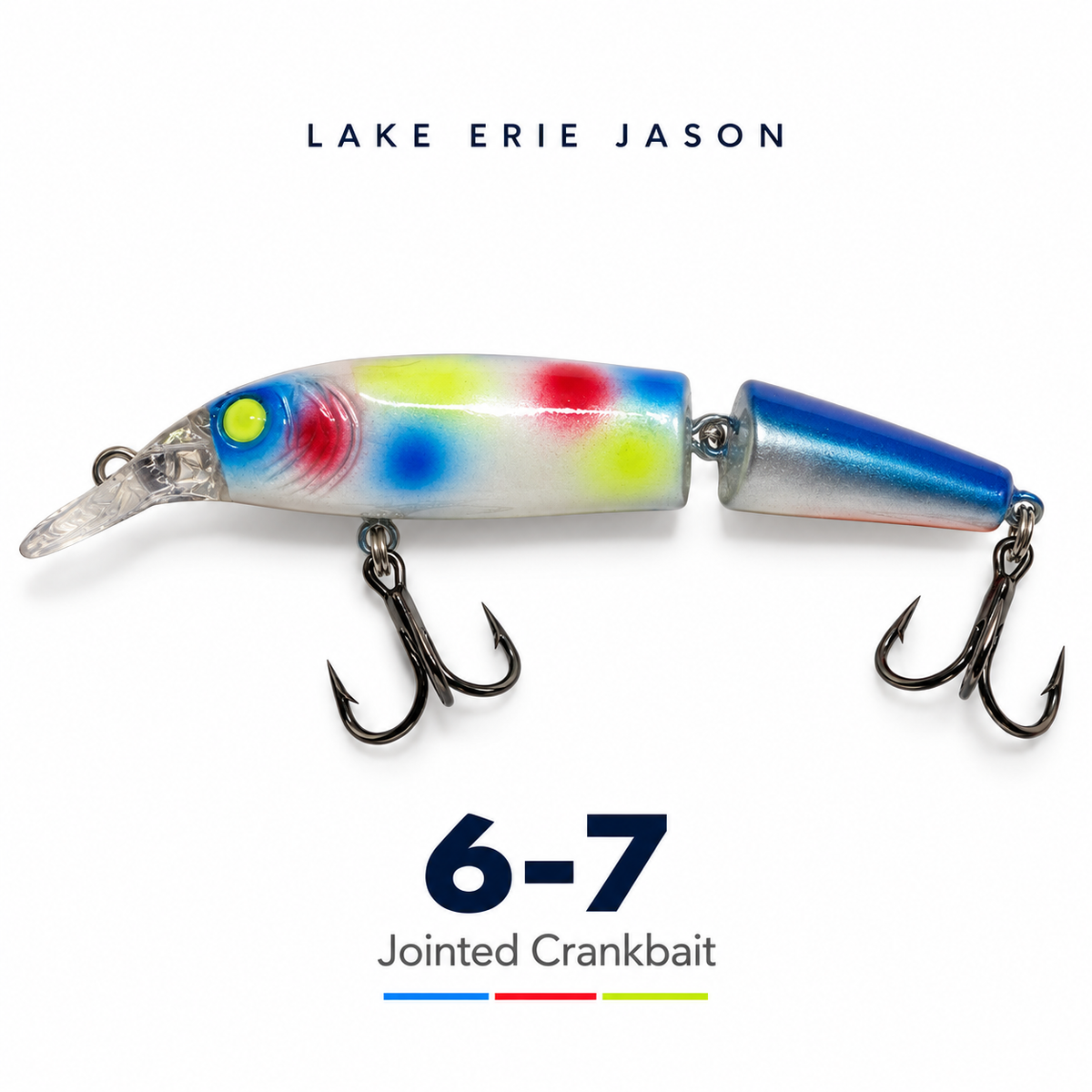 6-7 LEJ 4.5 Jointed Walleye Lure