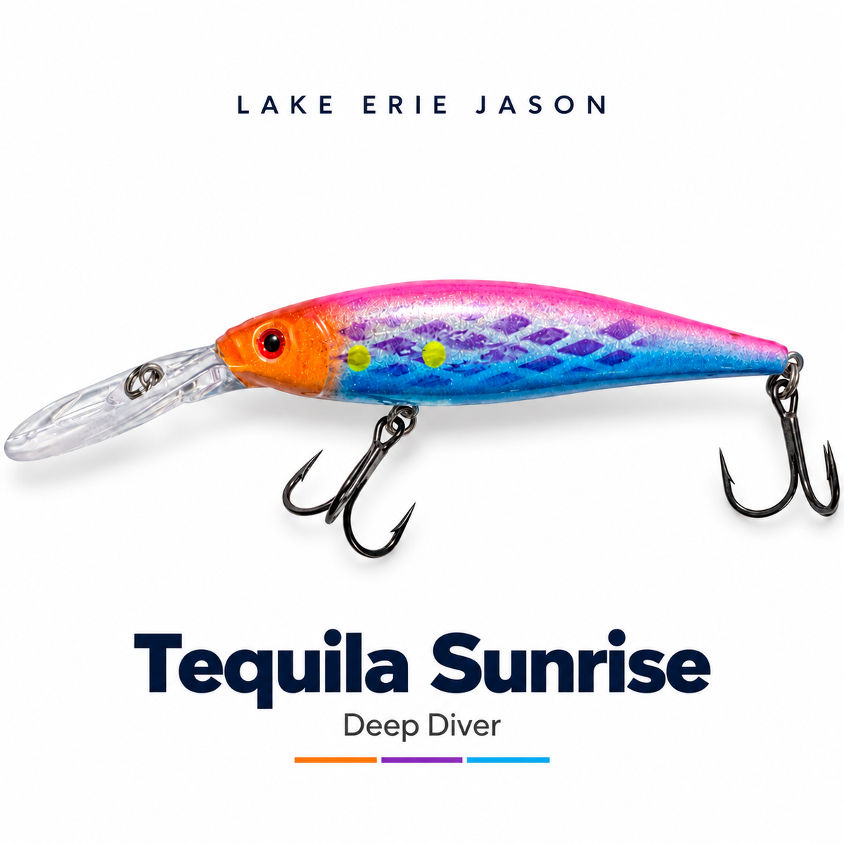 Tequila Sunrise Custom Painted Deep Diver