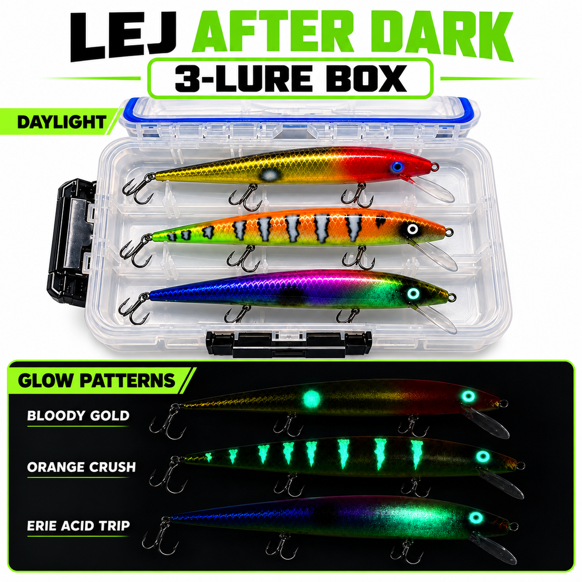 LEJ After Dark Series-3 Lure Box
