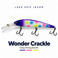 Wonder Crackle Custom Painted Deep Diving Bandit