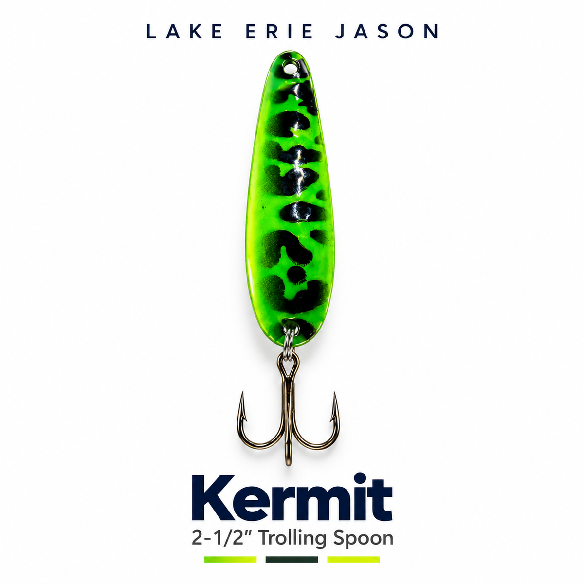 Kermit 2-1/2” Custom Painted Trolling Spoon