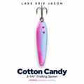 Cotton Candy 3-1/4” Custom Painted Trolling Spoon