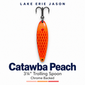Catawba Peach 3-1/4” Custom Painted Trolling Spoon