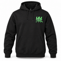 LEJ After Dark Glow-in-the-Dark Hoodie – Black